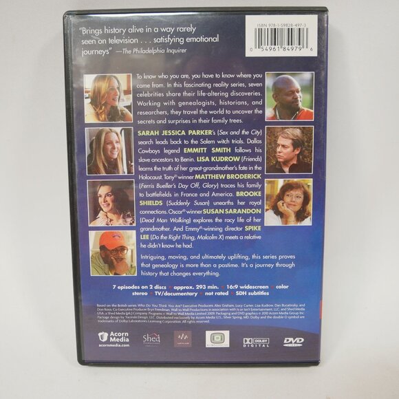 Who Do You Think You Are? Seasons 1 & 2 DVD Set - Celebrity Genealogy TESTED - Picture 3 of 5